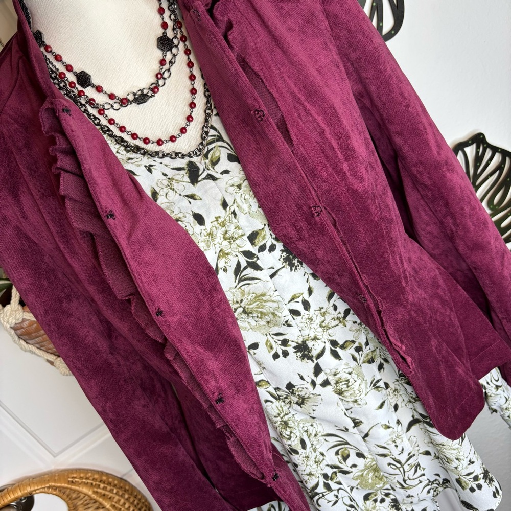 Women's CB Established Velvet Blazer/Jacket - Picture 8 of 12